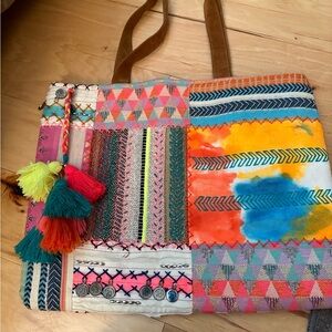 EUC Love stitch tote. Used once